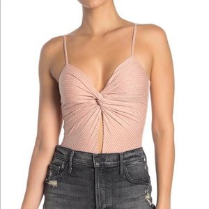 SkyLar Rose Twist-Front Bodysuit M